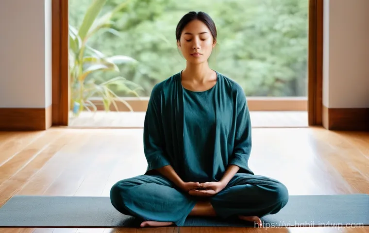 회복탄력성을 위한 삶의 균형 찾기 - **Prompt 1: "A vibrant, dynamic shot of a person in their late 20s or early 30s, dressed in comforta...